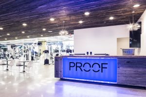 Proof Fitness located in downtown Lexington provides world-class facilities with a five-star concierge service.